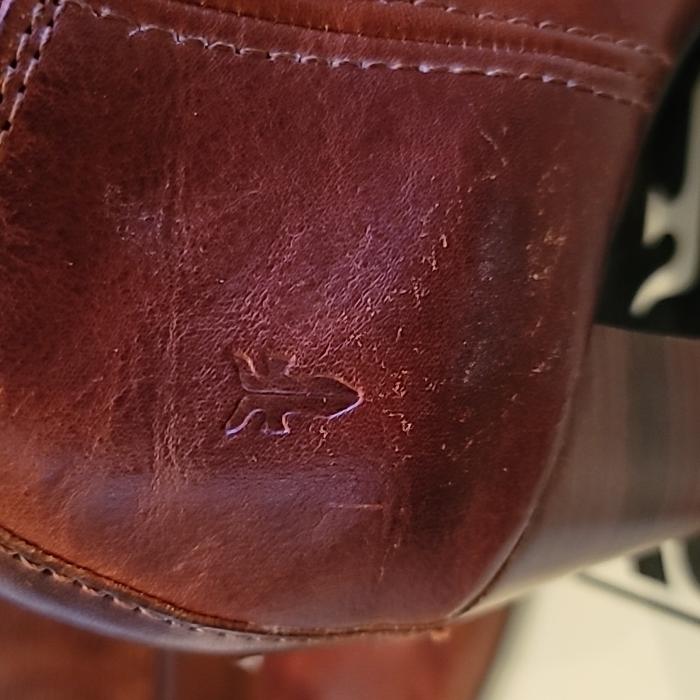 Frye Miranda Stud Bootie size 7.5 M Whiskey brown - Picture 6 of 6